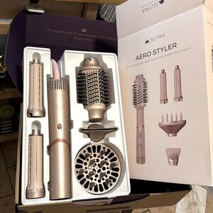 NIB Aero Styler Curl Blow Dry Rose Gold